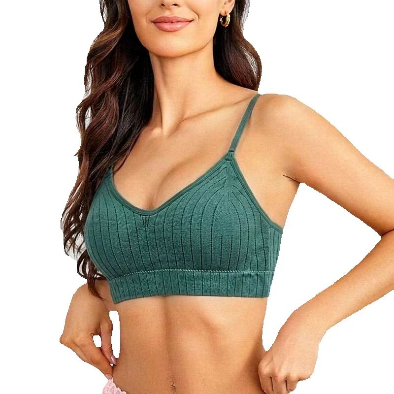 Bralette Wireless Soft - Sutiã sem aro de malha canelada