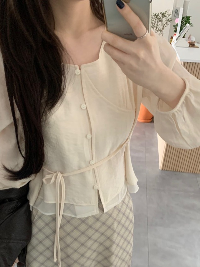 Camisa Feminina Elegante com M - Corset Waist Cinch avaliação e preço